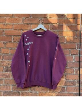 Taylor swift folklore crewneck sweatshirt M